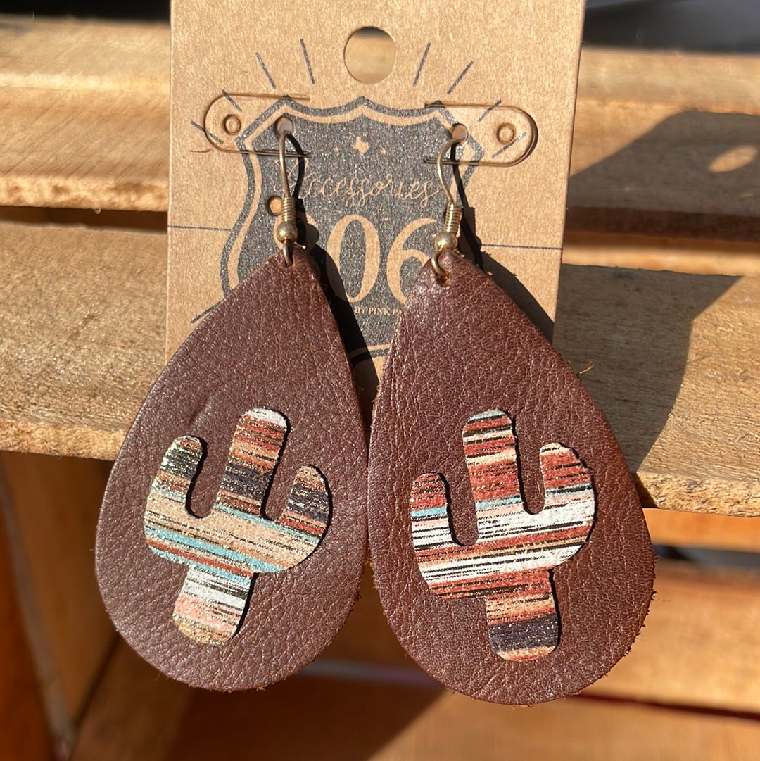 Cactus Sunset Earrings