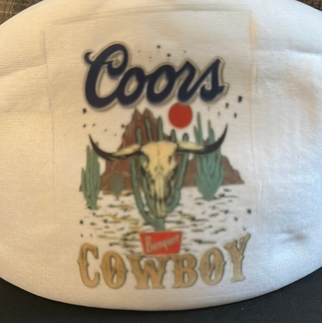 Coors Cowboy Trucker Cap