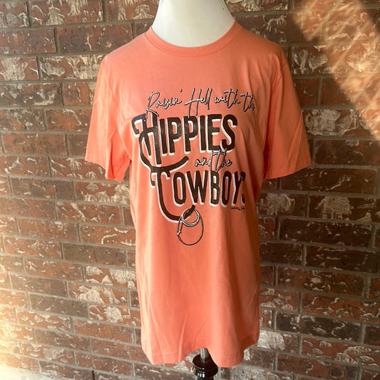 Hippies and Cowboys Tee