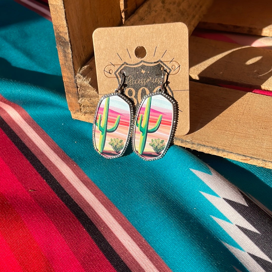 Cactus Haven Earrings