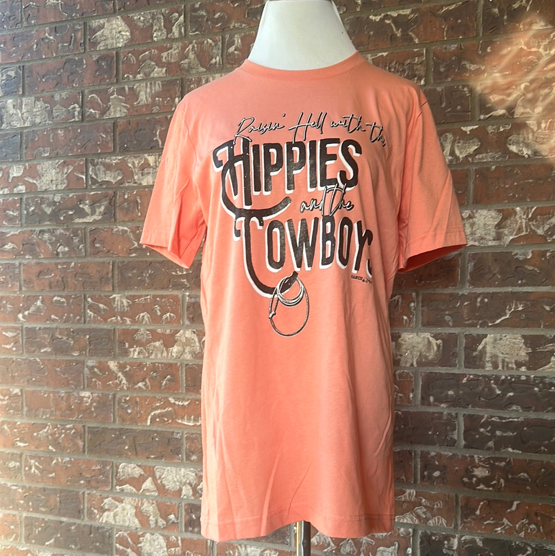 Hippies and Cowboys Tee