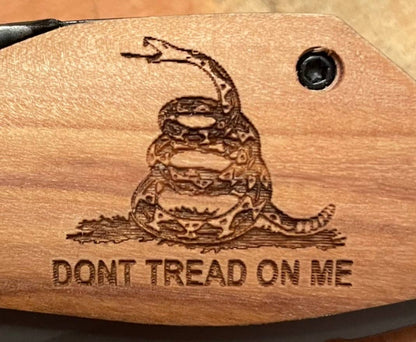 Don't Tread On Me Knife