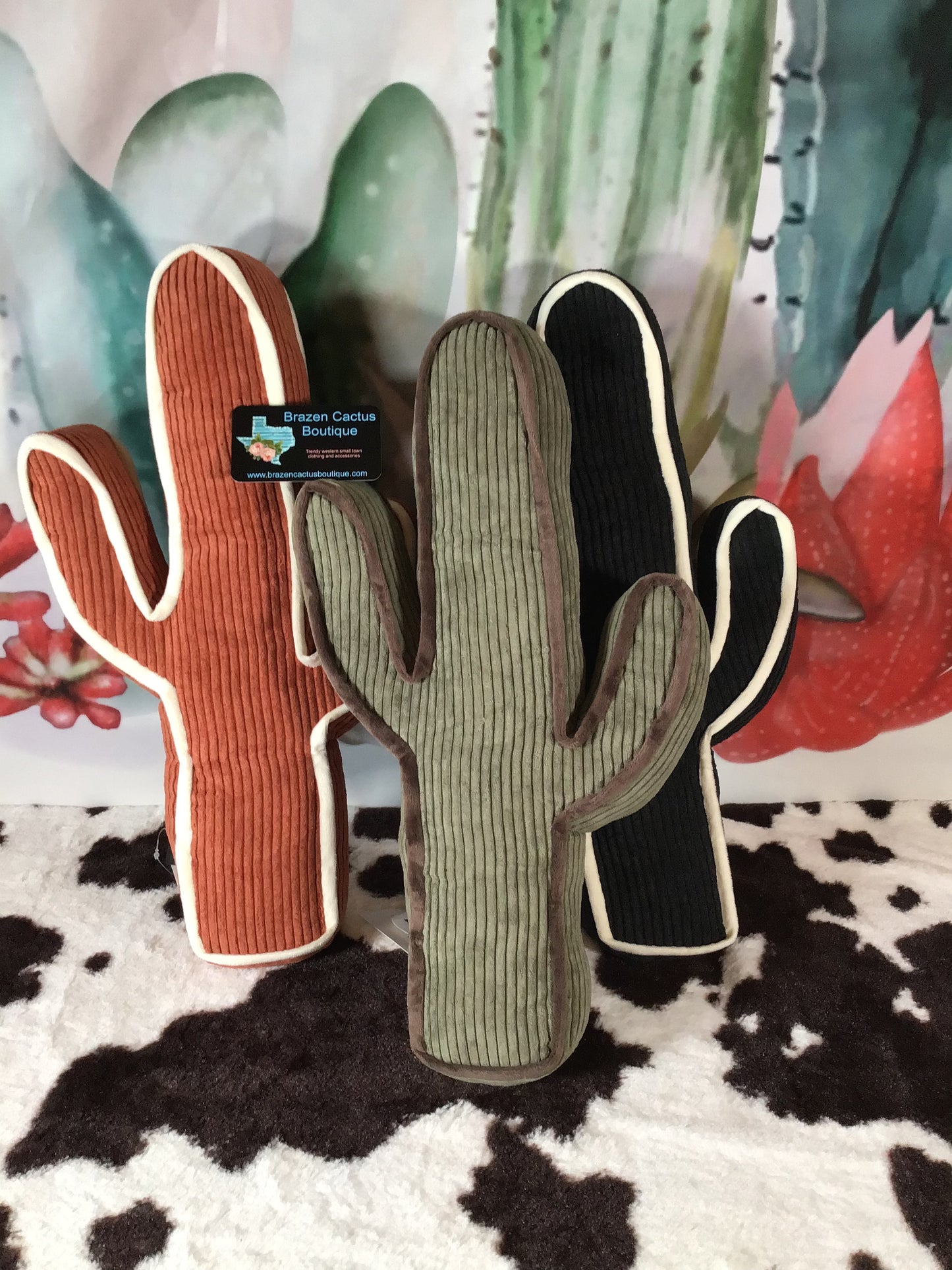 Kick a Cactus Pillow