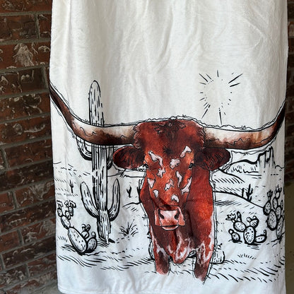At the Ranch Throw Blanket