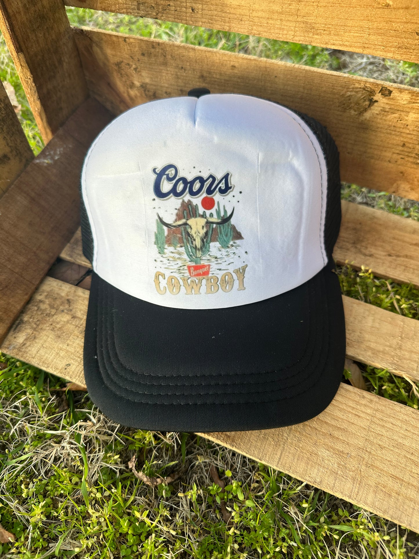 Coors Cowboy Trucker Cap