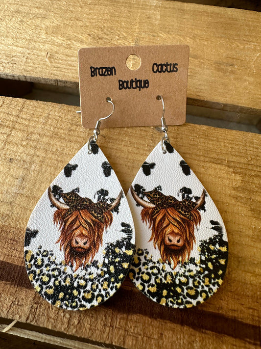 Fancy Like Heifer Earrings