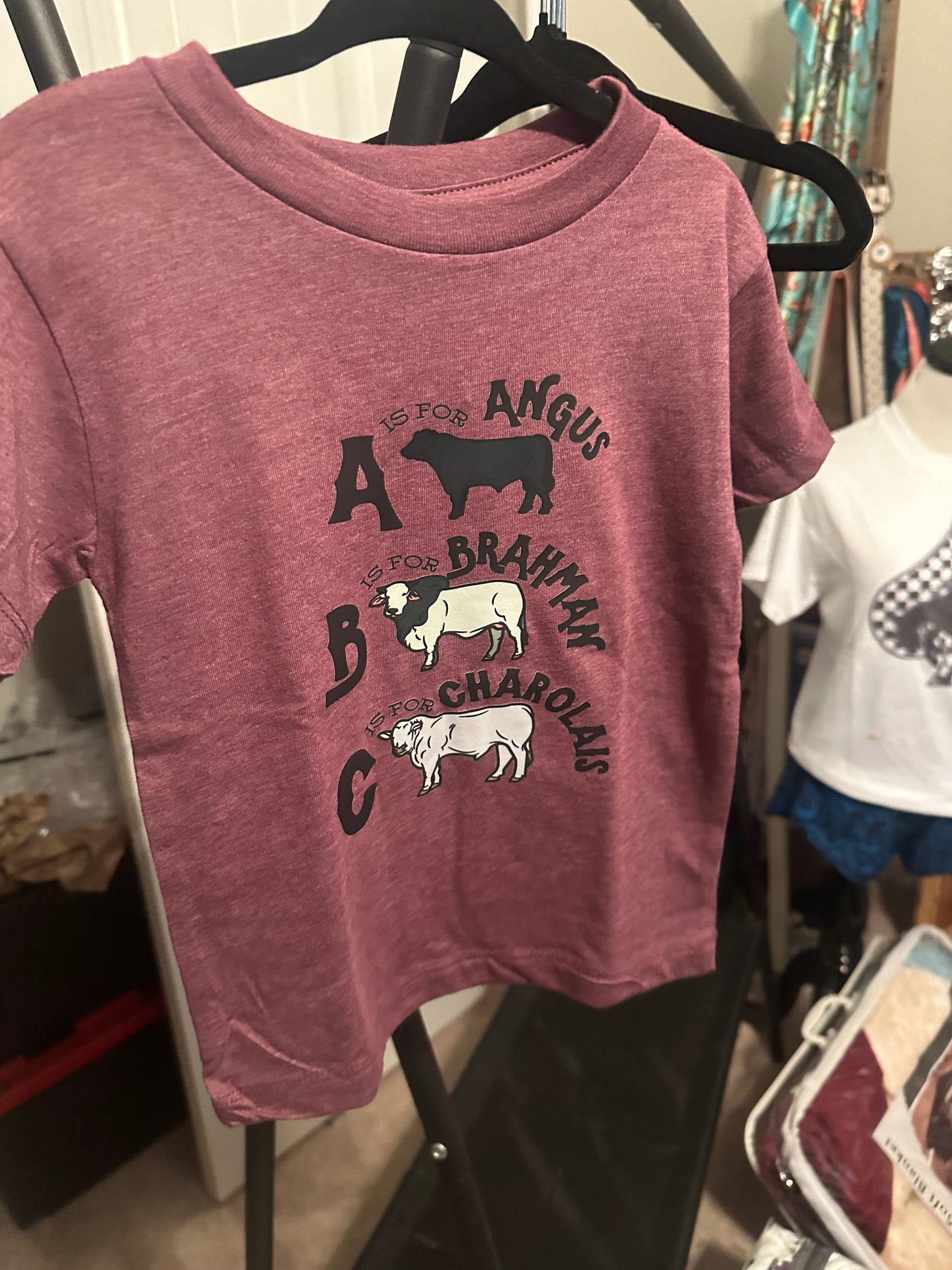 A is for Angus-Toddler Tee