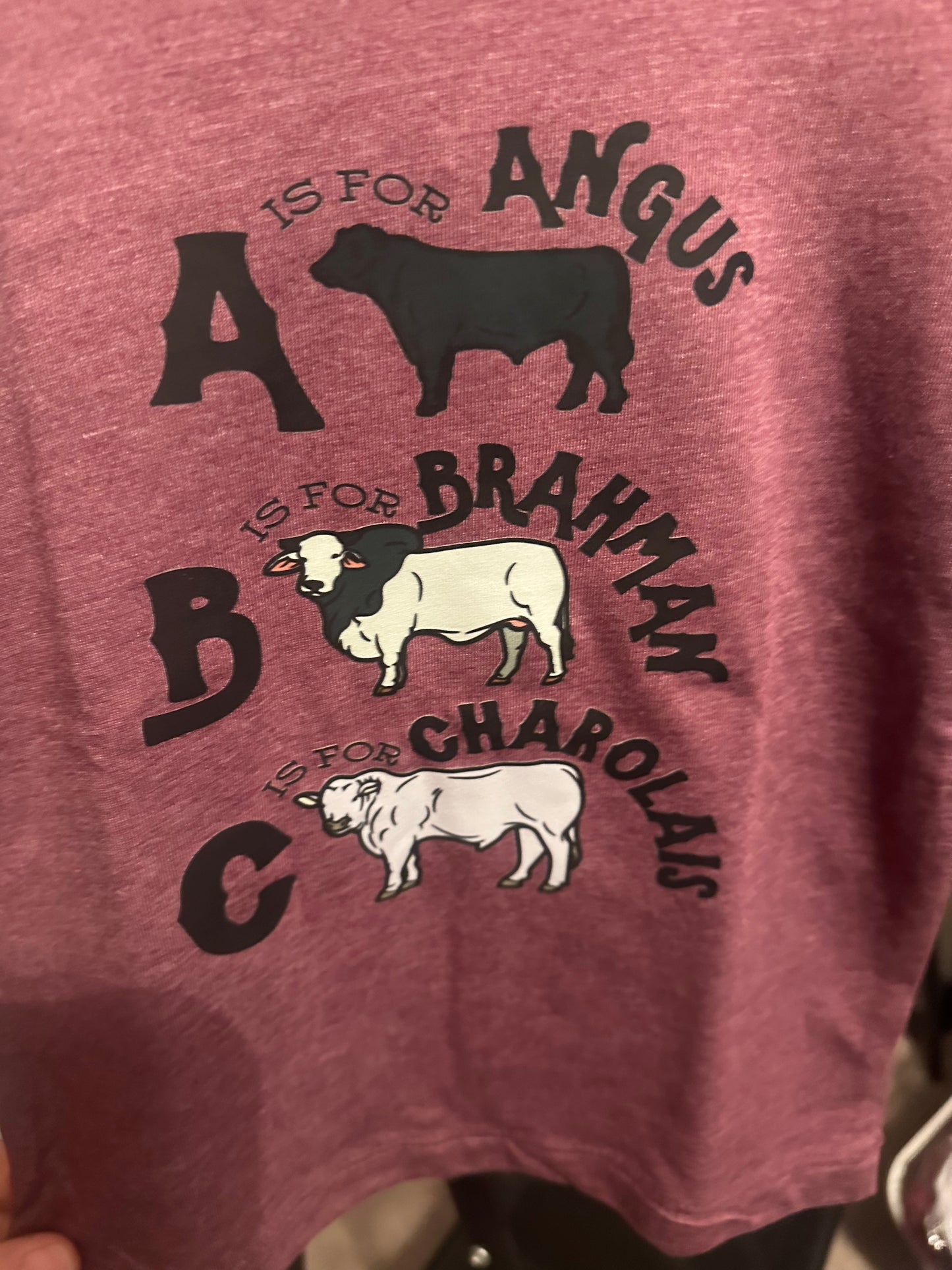 A is for Angus-Toddler Tee