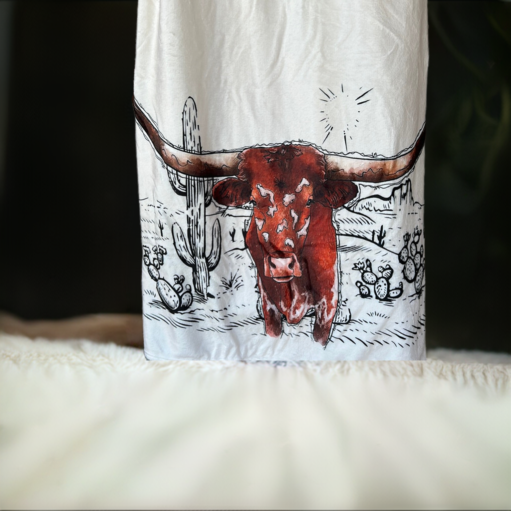 At the Ranch Throw Blanket