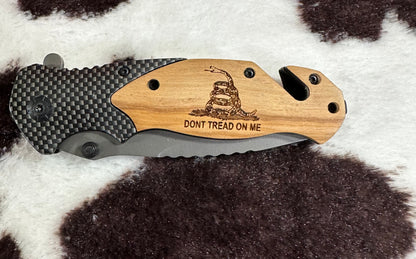 Don't Tread On Me Knife