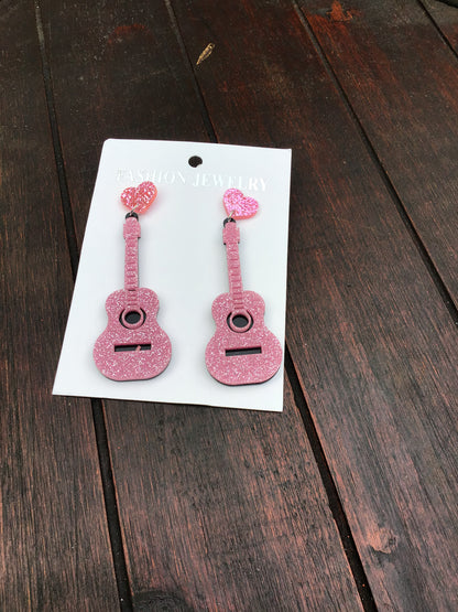 Lambert Guitar Earrings