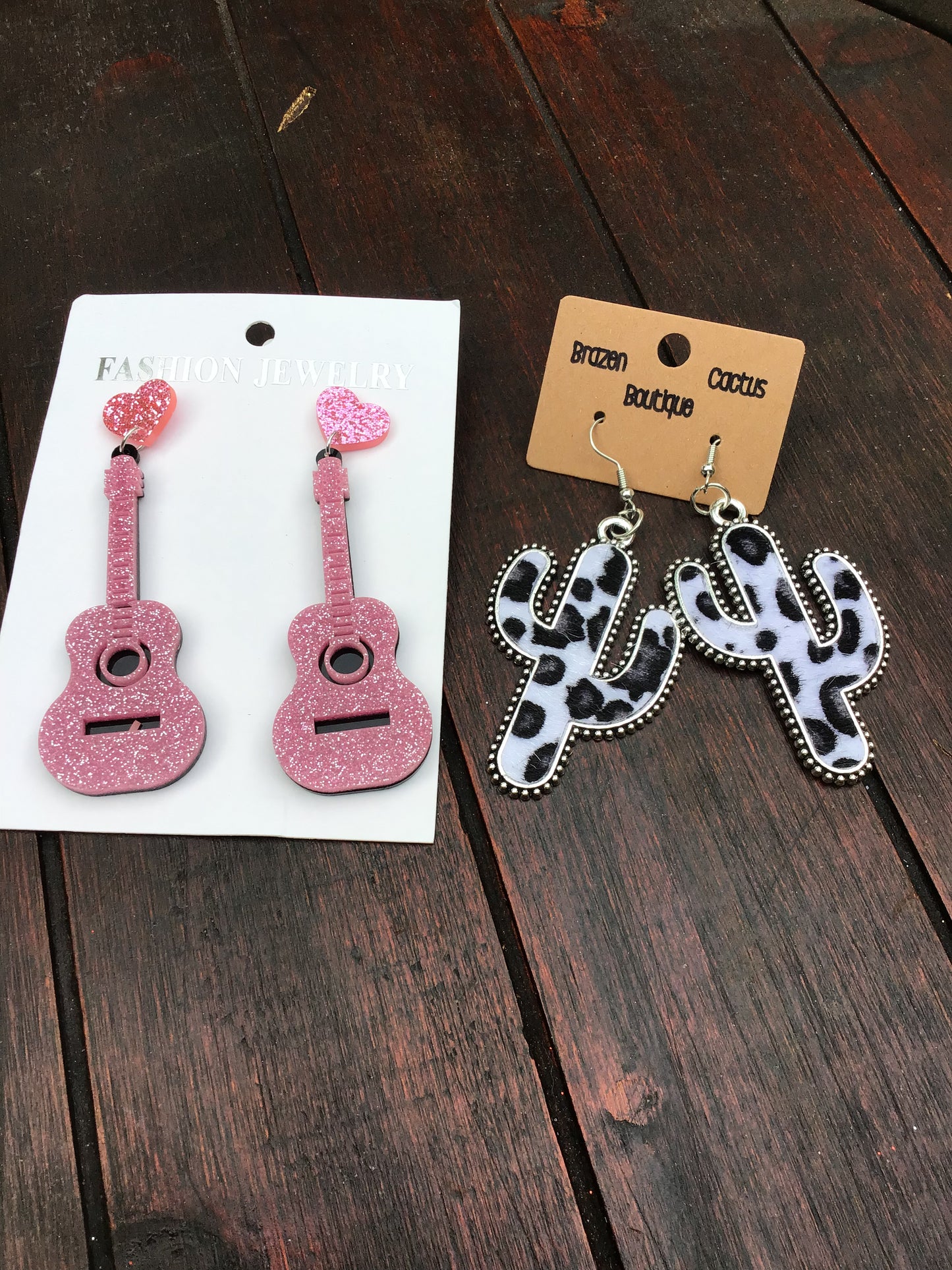 Lambert Guitar Earrings