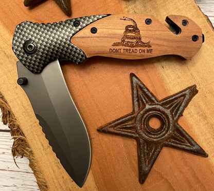 Don't Tread On Me Knife